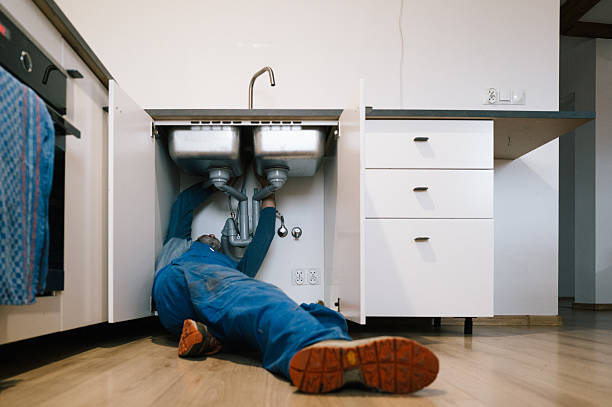 Professional Plumbing technician working in Lanexa, VA